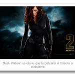 La viuda negra (Black Widow) vs el mundo