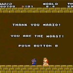 El peor jugador de Super Mario Bros